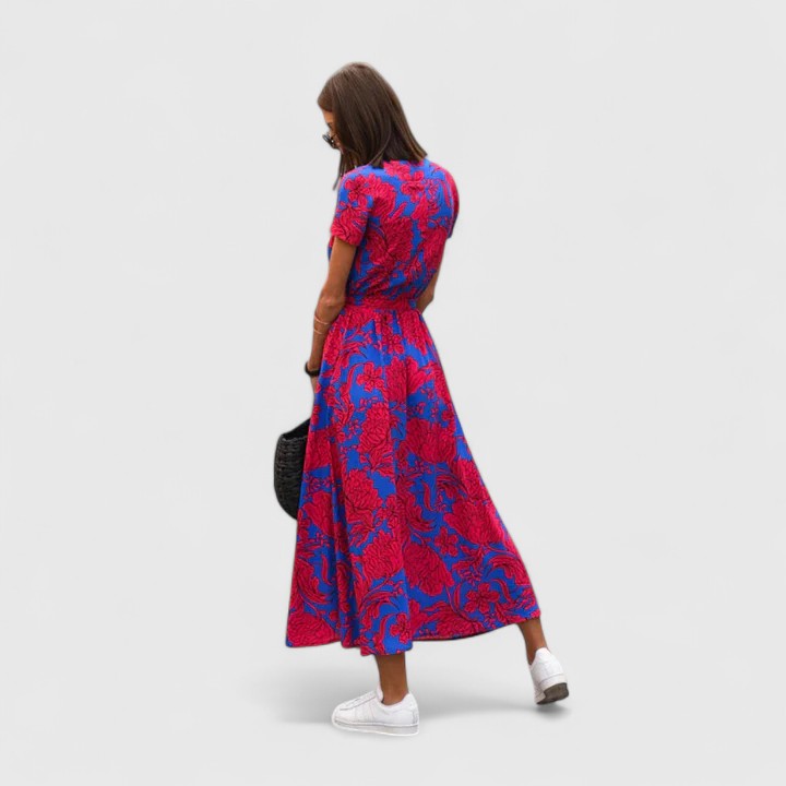 Chloe™ - Elegant Midi Dress