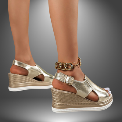 Bami | Platform Wedge Sandals