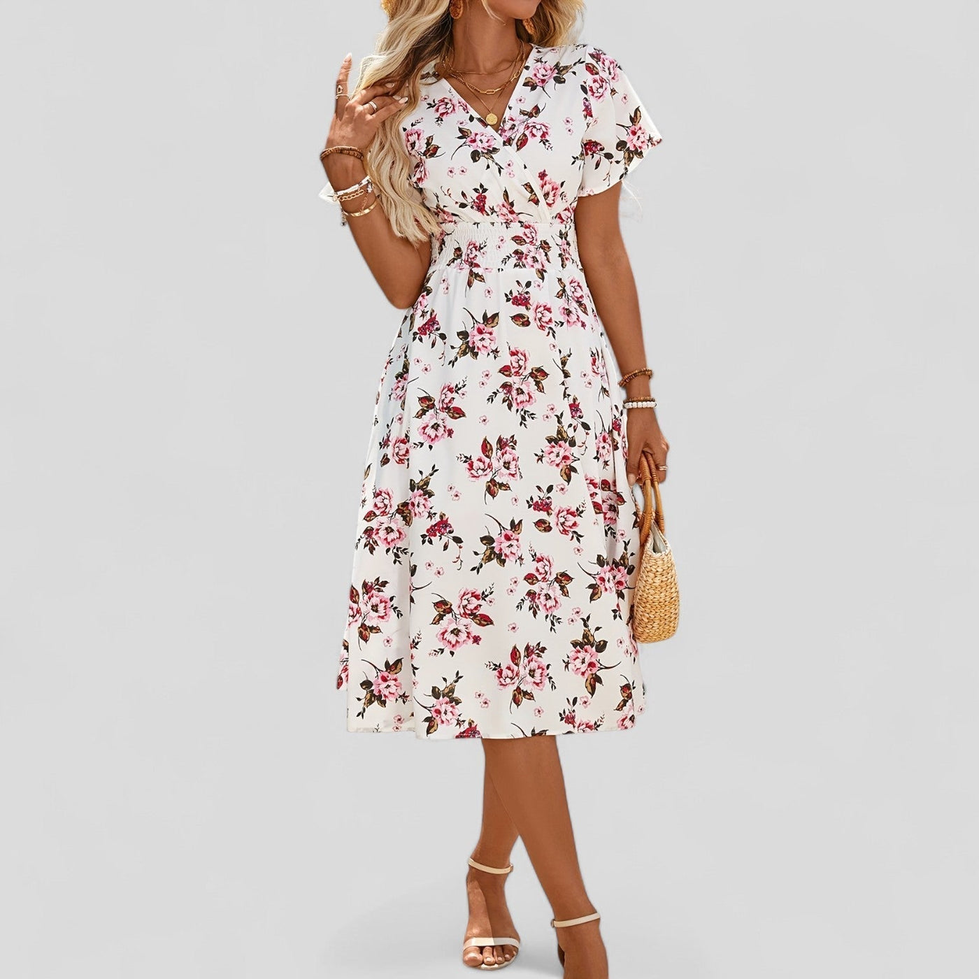 Ellie™ - Comfortable Summer Midi Dress