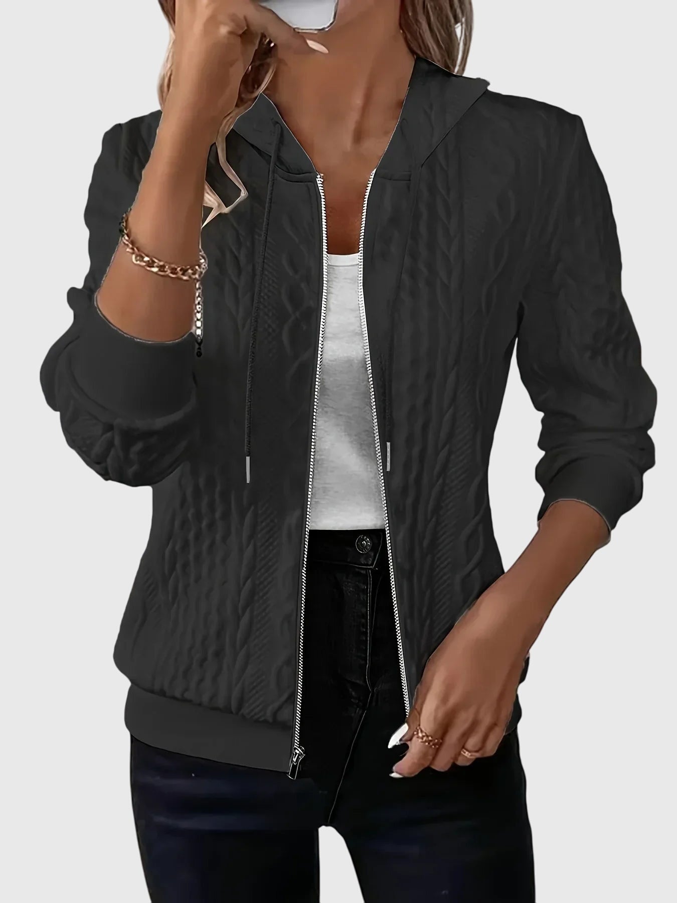Eloisa | Hoodie with zipper