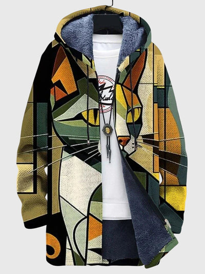 Trinity | Jacket with artistic print