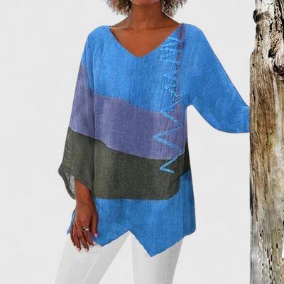 Saylor™ - Sophisticated V-Neck Tunic