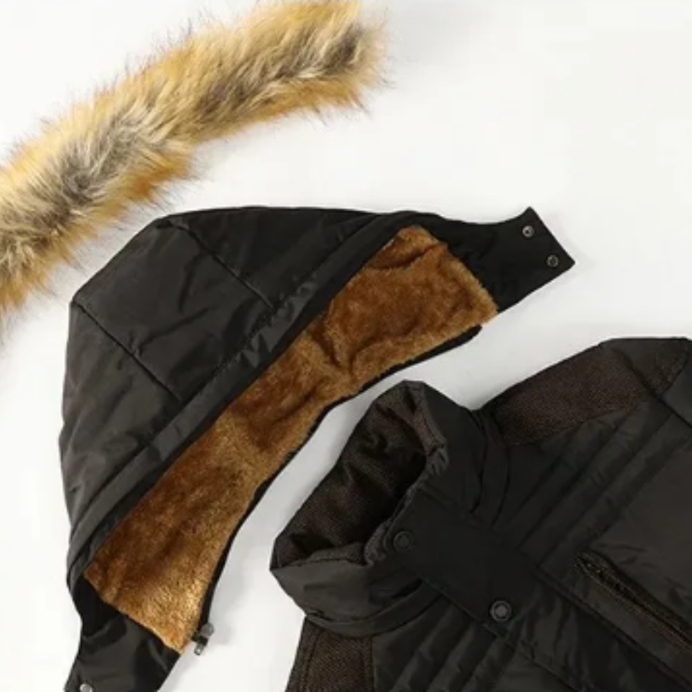 Christopher | Padded Fleece Winter Jacket