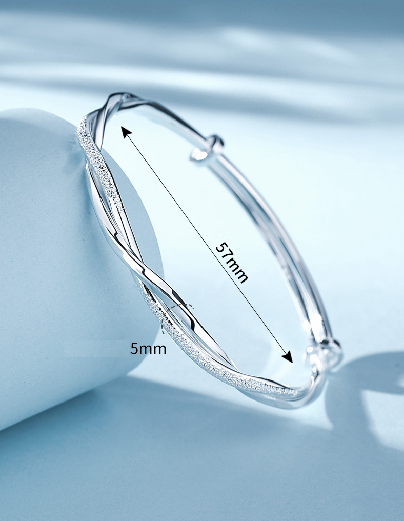 Pimcy | Braided Silver Bracelet
