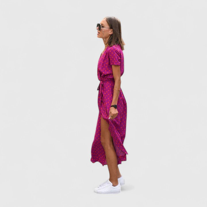 Chloe™ - Elegant Midi Dress