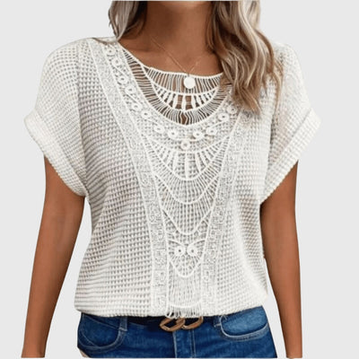 Lena™ - Elegant Ibiza Style Blouse
