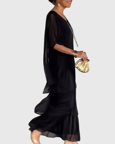 Raelynn™ - Long and Flowing Elegant Dress