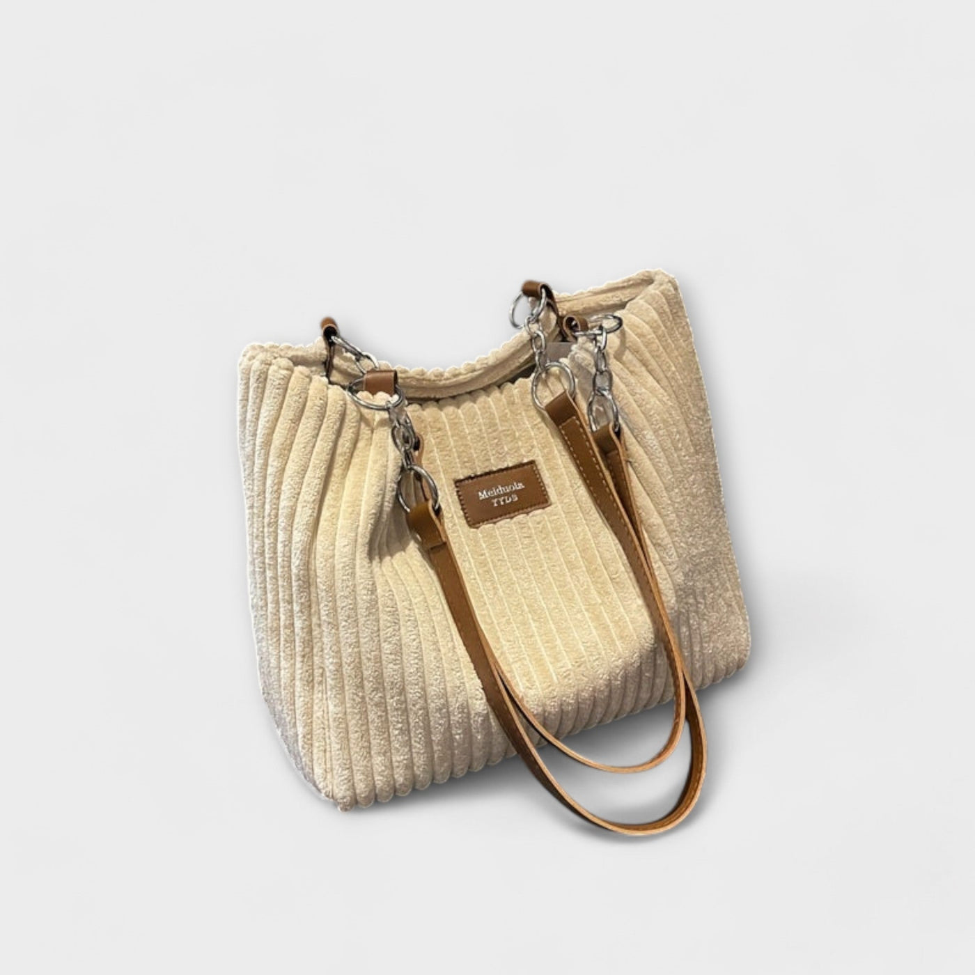 Mercy | Soft Cord Shoulder Bag