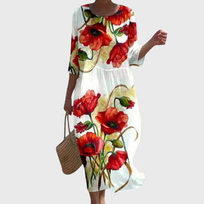 Ruth™ - Stylish Floral Maxi Dress