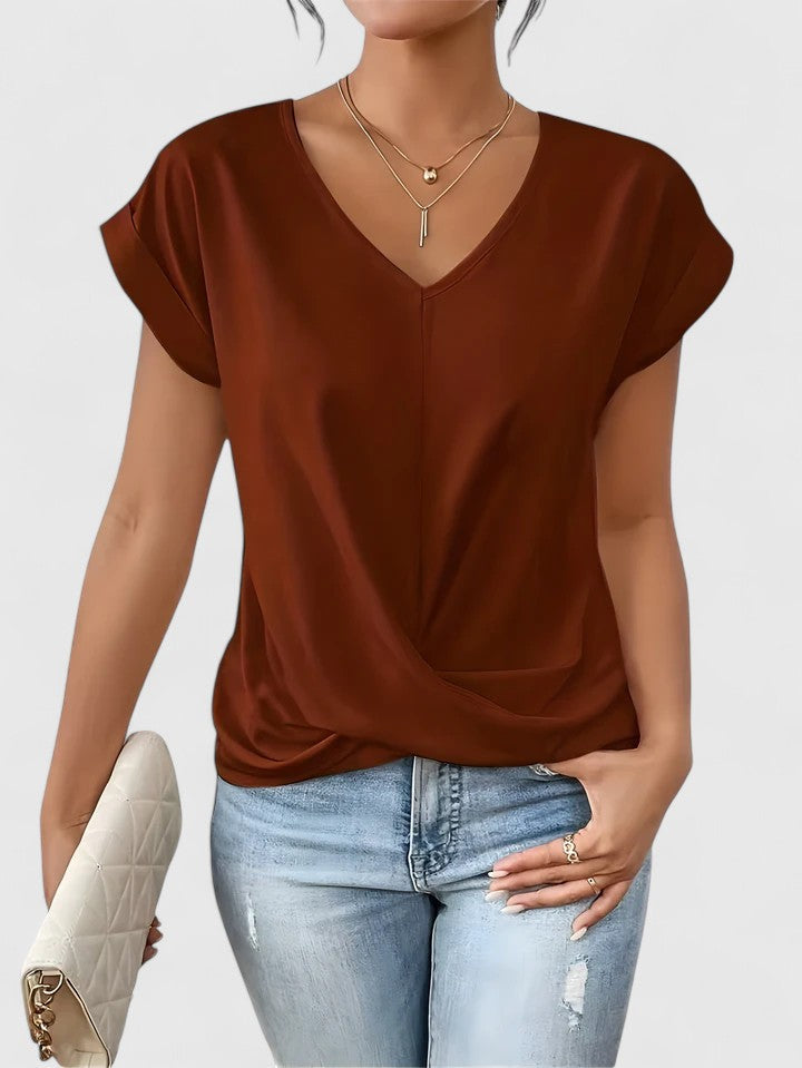 Heidi™ - Comfortable V-Neck Top