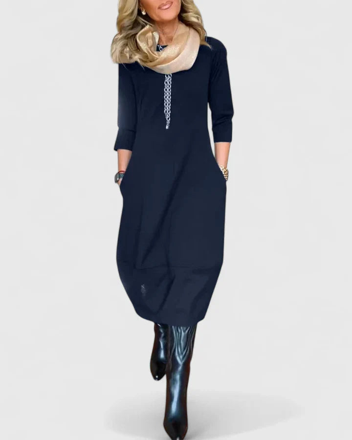 Lainey™ - Elegant Midi Dress