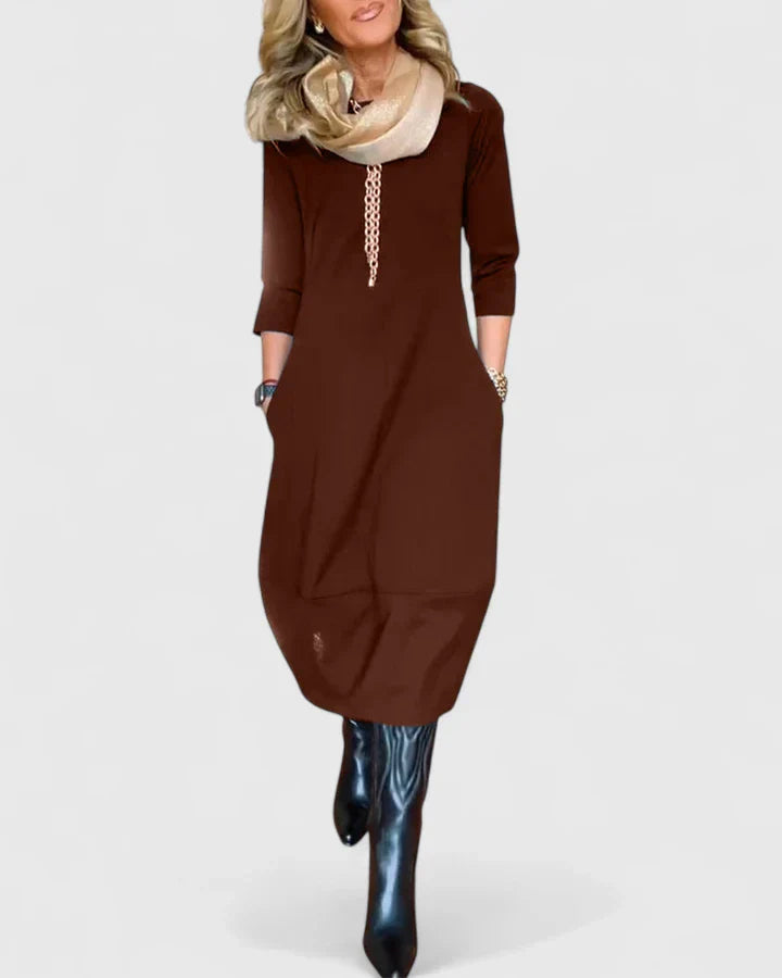 Lainey™ - Elegant Midi Dress