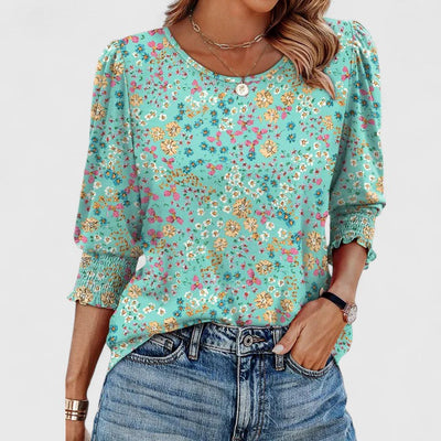 Ariyah™ - Elegant Smocked Top