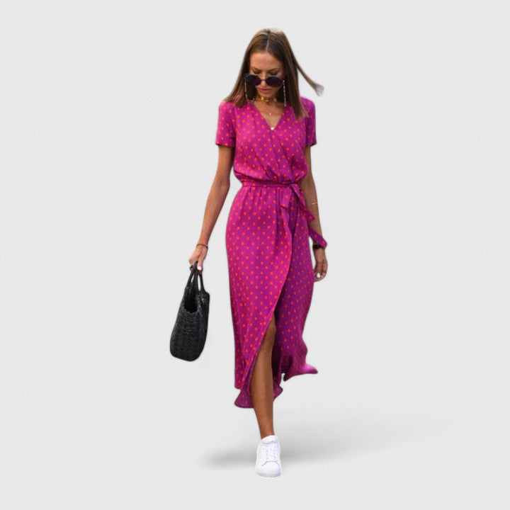 Chloe™ - Elegant Midi Dress