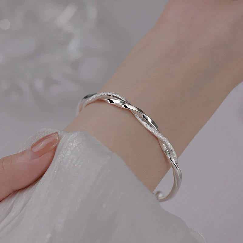 Pimcy | Braided Silver Bracelet