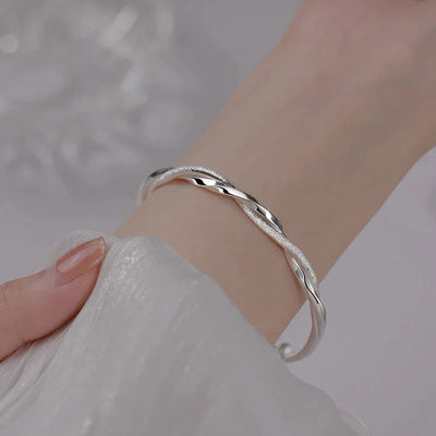 Pimcy | Braided Silver Bracelet