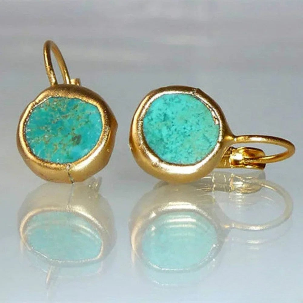 Sheden | Vintage Earrings with Turquoise