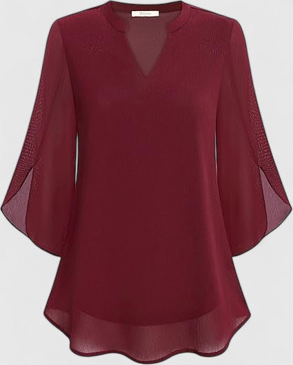 Elaina™ - Comfortable Blouse