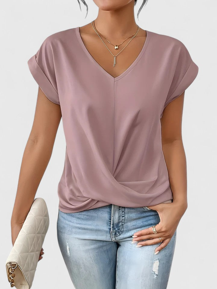 Heidi™ - Comfortable V-Neck Top