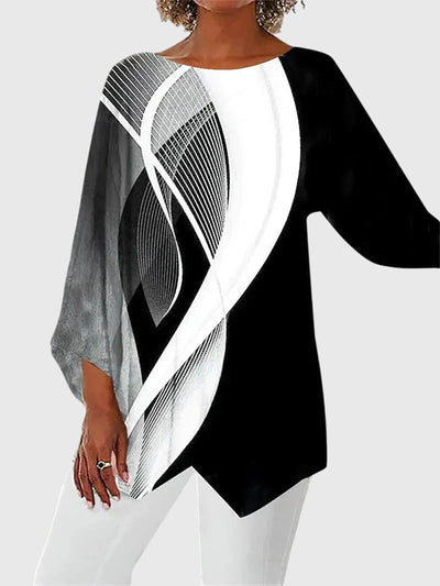 Bailey™ - Elegant Crew Neck Top