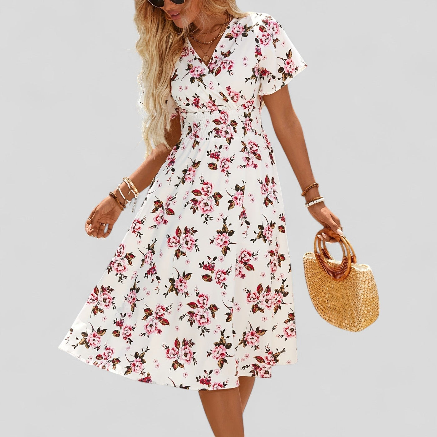 Ellie™ - Comfortable Summer Midi Dress