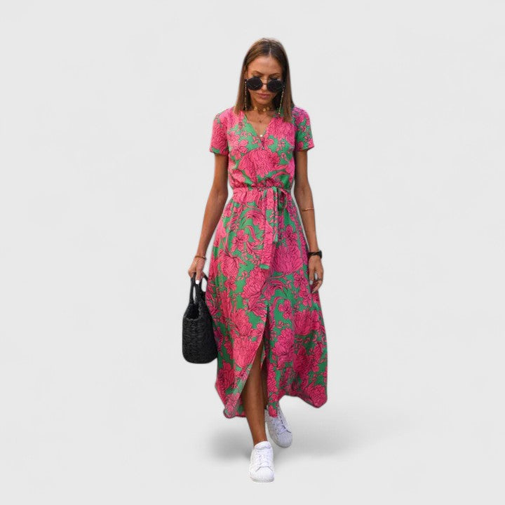 Chloe™ - Elegant Midi Dress