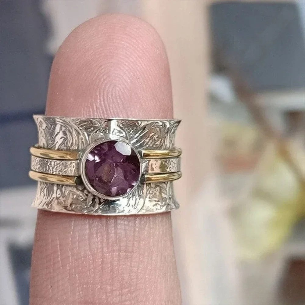 Mercy | Bohemian Crystal Meditation Ring