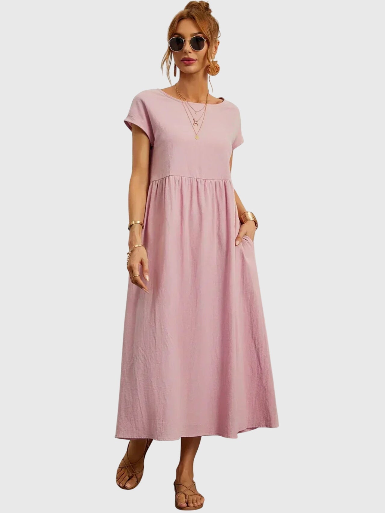Allison™ - Casual Pocket Dress