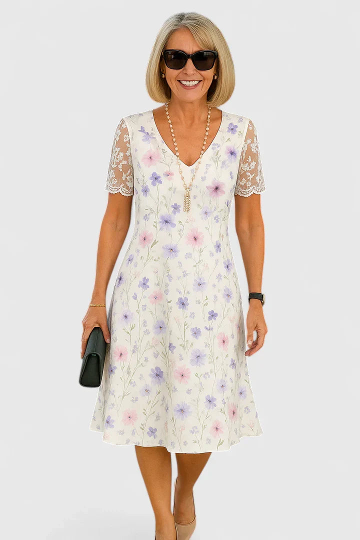 Liliana™ - Elegant Midi Dress