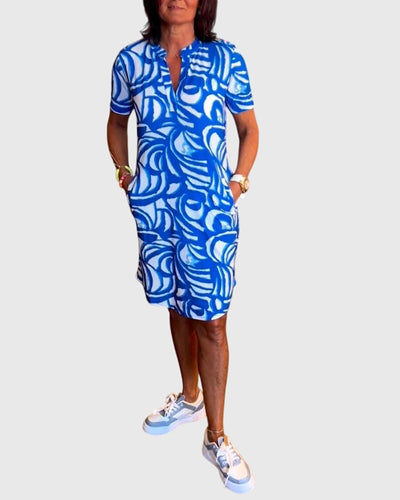 Mika™ - Flattering Avenue Walk Dress