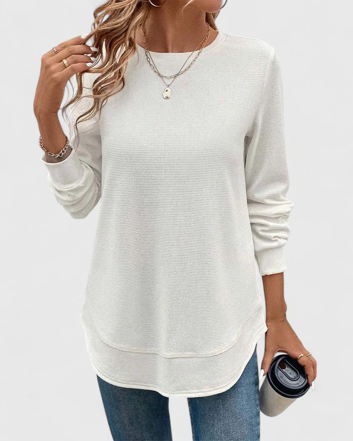 Jordyn™ - Elegant O-Neck Long Sleeve