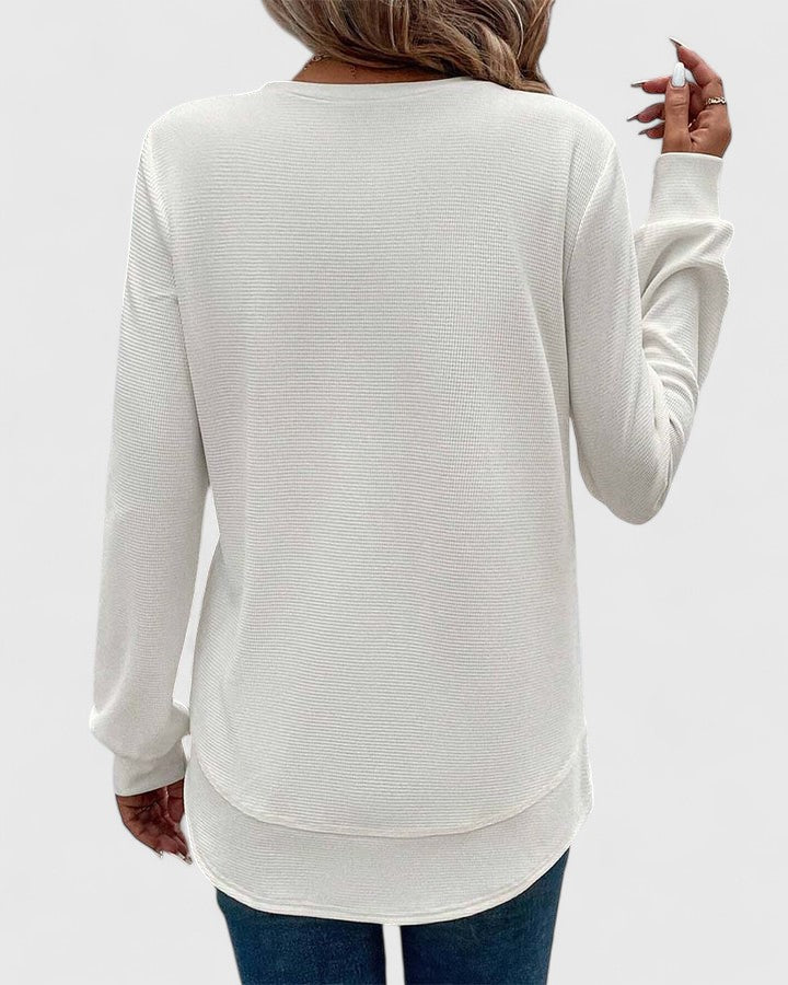 Jordyn™ - Elegant O-Neck Long Sleeve