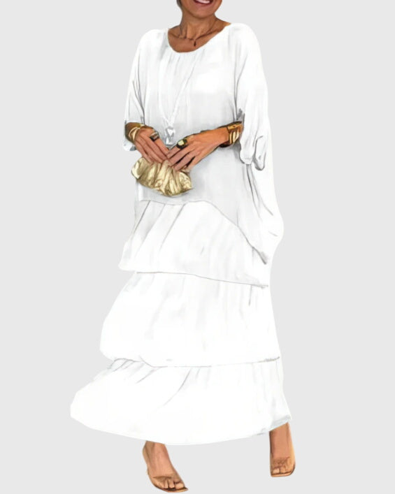 Raelynn™ - Long and Flowing Elegant Dress