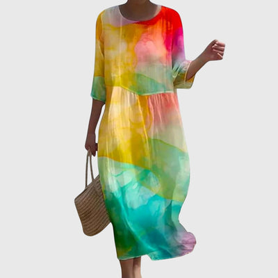 Ruth™ - Stylish Floral Maxi Dress
