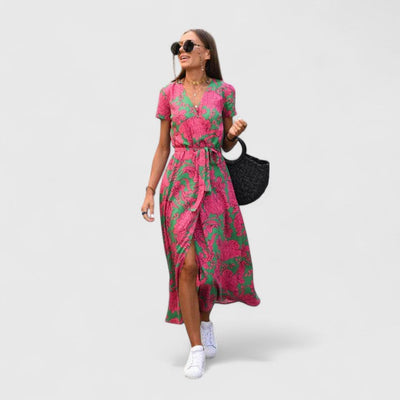 Chloe™ - Elegant Midi Dress