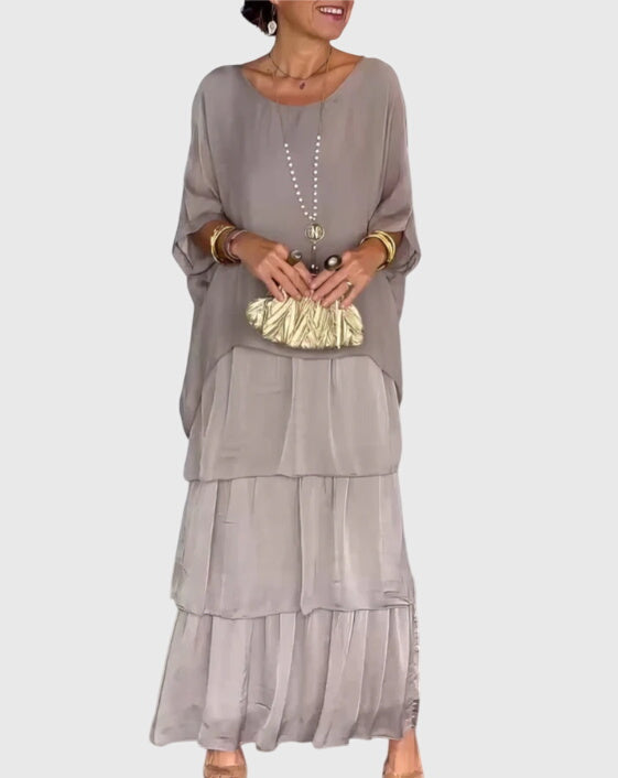 Raelynn™ - Long and Flowing Elegant Dress