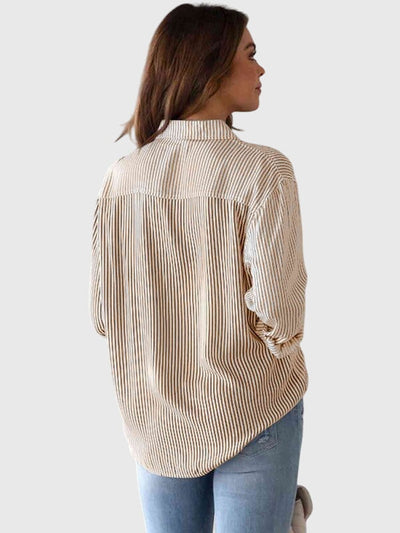 Brianna™ - Collared Neck Shirt