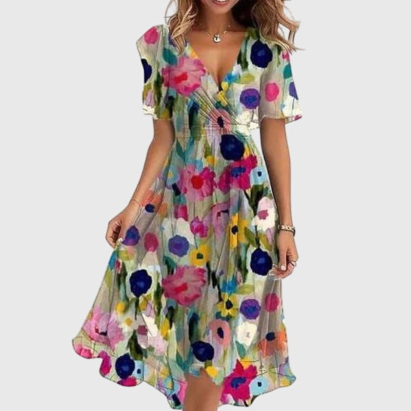 Charlotte™ - Chic Midi Dress