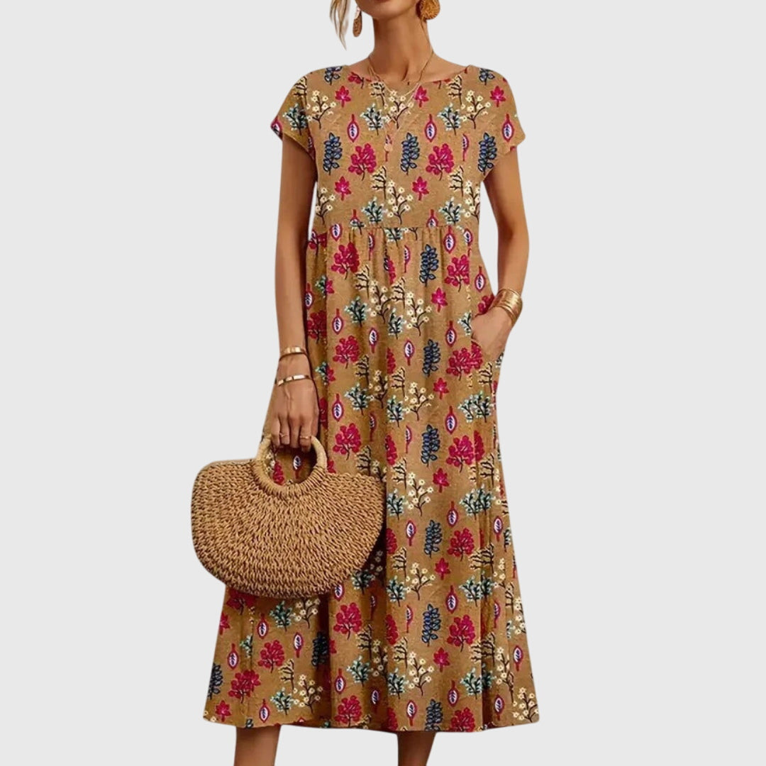 Eleanor™ - Chic Floral Dress