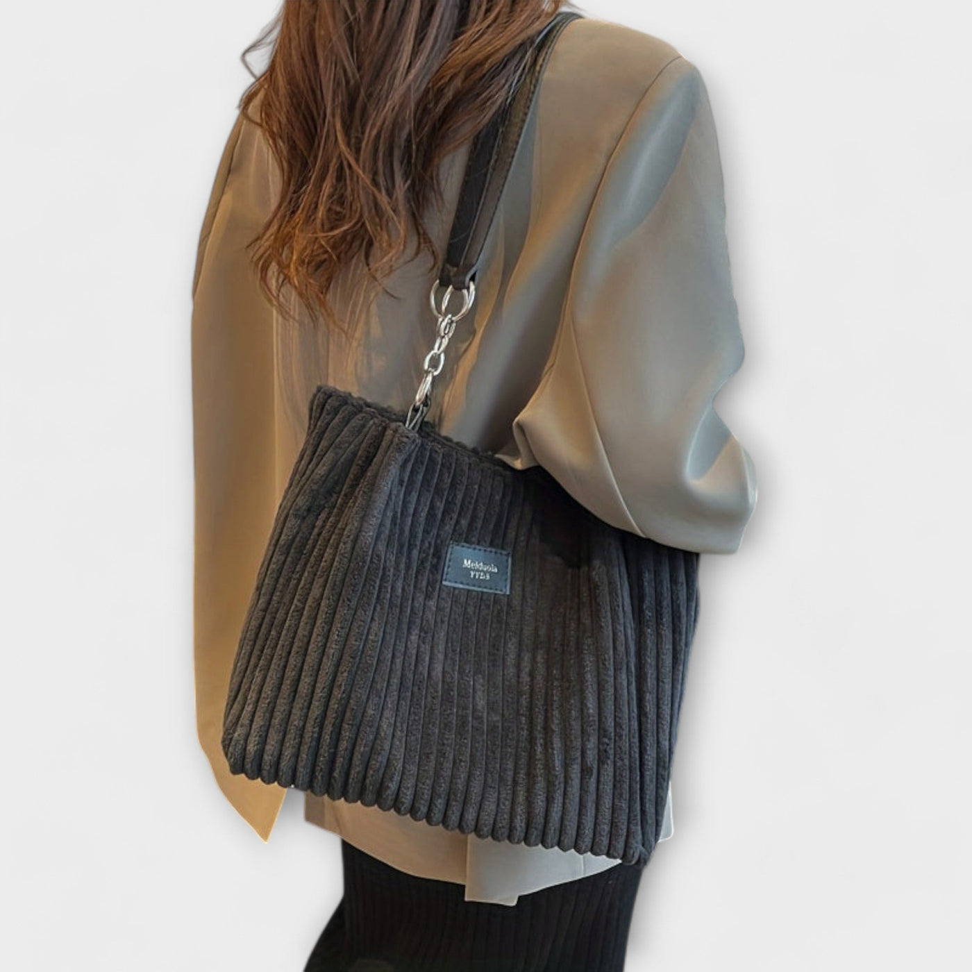 Mercy | Soft Cord Shoulder Bag