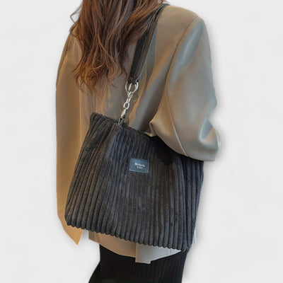Mercy | Soft Cord Shoulder Bag
