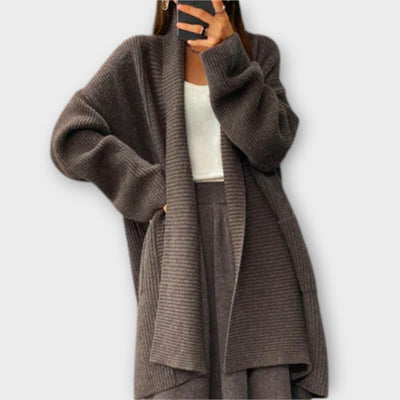 Cerelia | Long Knitted Cardigan
