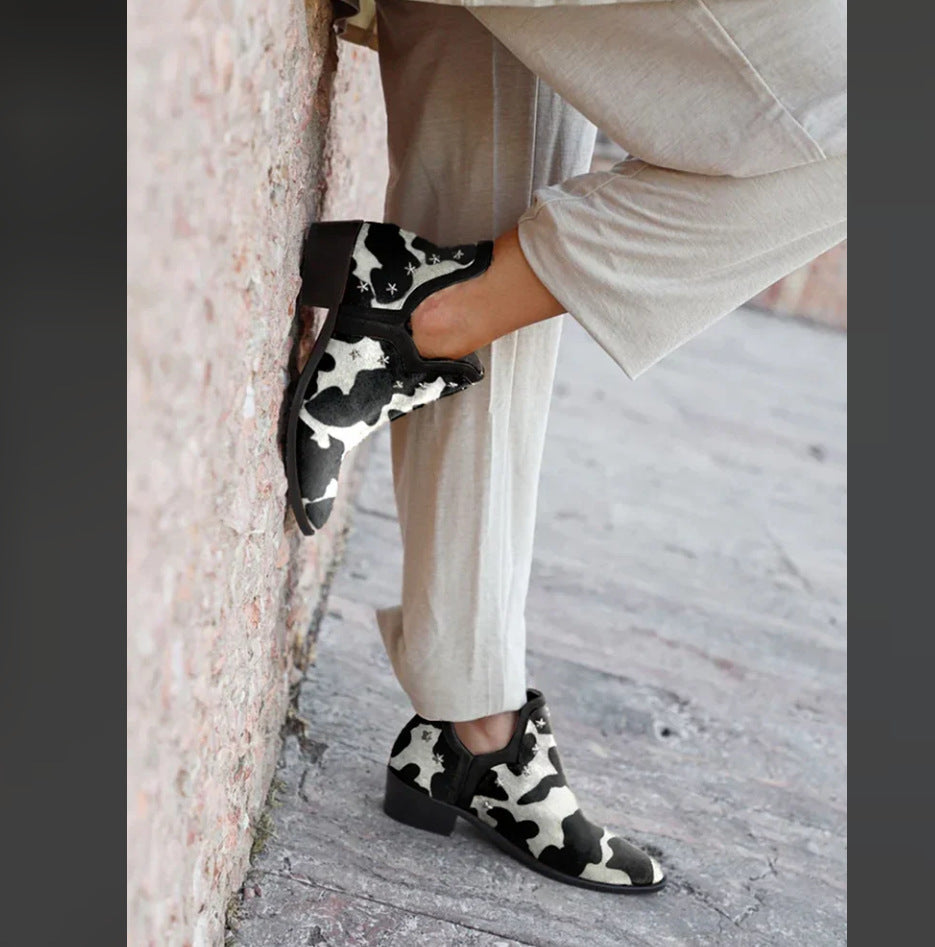 Oila | Western Boots With Studs