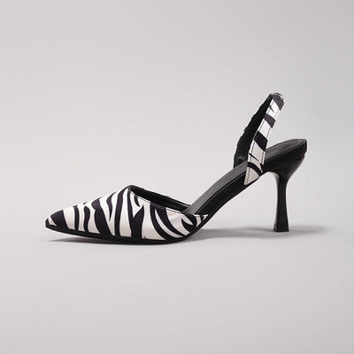 Arni | Animal Print Slingback Pumps