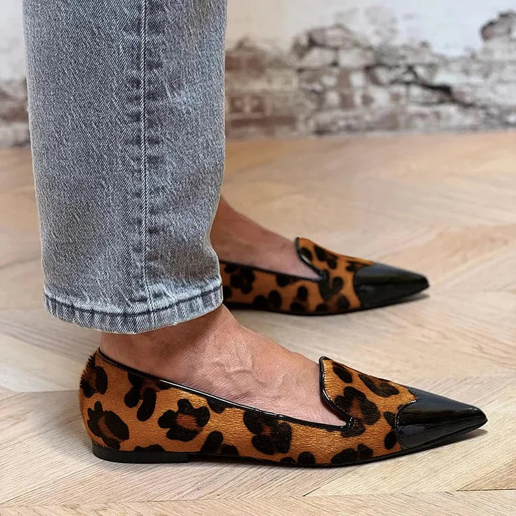 Peru | Refined Animal Print Ballet Flats