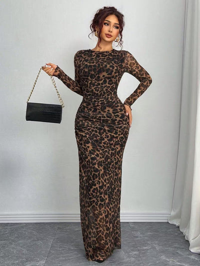 Felis™ - Long sleeve Maxi Dress