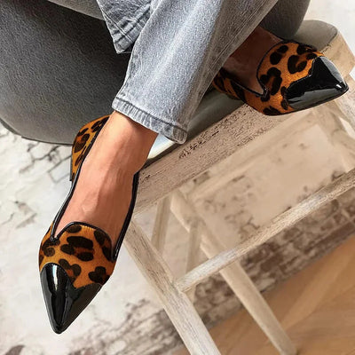 Peru | Refined Animal Print Ballet Flats