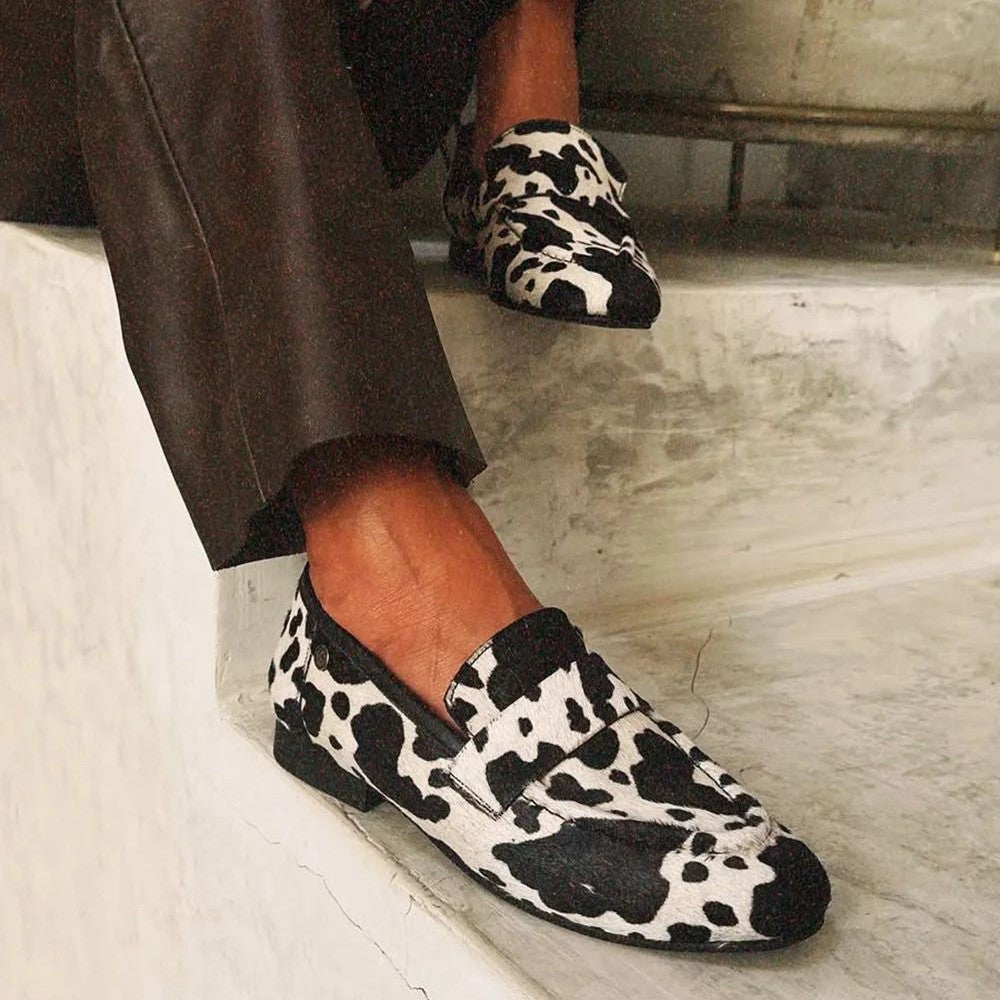 Kemeron | Elegant Animal Print Loafers