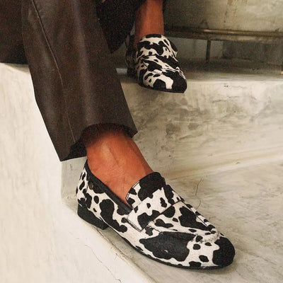 Kemeron | Elegant Animal Print Loafers