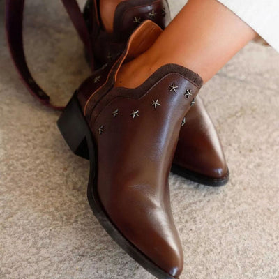 Oila | Western Boots With Studs